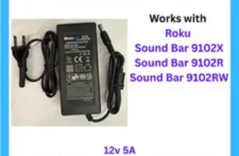 Roku Streambar 9102X/9102R/9102RW AC Adapter Power Charger – New, $17.94 ($34.50 Original)