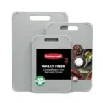 3-Piece Rubbermaid Reversible Wheat Fiber Cutting Board Set – $20