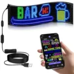 sasecgo 27″ x 5″ Programmable LED Sign – $30 (Was $60)