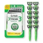 Schick Xtreme 3 Original Sensitive Disposable Razors for Men, 12ct – $10.45