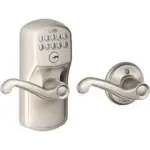 Schlage Plymouth Keypad Lock with Lever Handle for $90