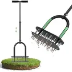 Seasky Manual Lawn Aerator with Padded T-Handle for $19.99