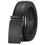 Sendefn Men’s Adjustable Leather Belt with Automatic Ratchet Buckle for $4.99