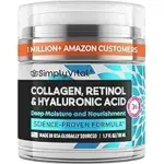 SimplyVital Collagen Retinol & Hyaluronic Acid Anti-Aging Face Moisturizer – $17.98 ($28.49 Original)