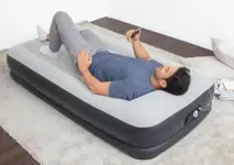 Sleeplux Durable Inflatable Air Mattress with Built-in Pump – $15 ($35 Off) $15.00