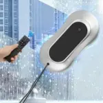 Smart Window Cleaning Robot with 80W Bilateral Ultrasonic Nozzles – Silver-gray, Now $109.86 (50% Off)