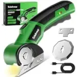 Soleilwear 4V Cordless Electric Cardboard Cutter w/ 2 Blades – $17.98 ($55.99 Original)