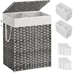 SONGMICS 90L Laundry Hamper with Lid – $19.99 ($45.99 Original)