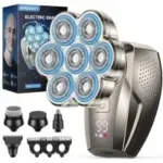Spacekey ZCB143 5-in-1 Magnetic Detachable 7D Head Shaver for $22.49