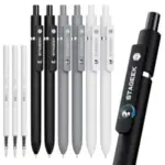 STAGEEK GX3 6-Pack Black Fine Point Gel Pens + 3 Refills $8.44 at Amazon