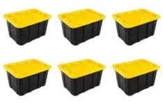 6-Pack Sterilite 27 Gallon Industrial Totes for $48 with Free Shipping
