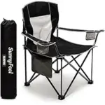 SUNNYFEEL Oversized Camping Chair with Cup Holder Now $24.99