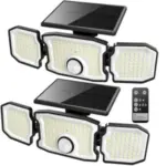 2-Pack Tanlark Outdoor Motion Sensor Solar Lights for $18