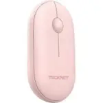 Tecknet Slim Wireless Bluetooth Mouse (Pink) for $7.19