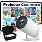 Telonixium F300 Portable 1080p Mini Projector w/ Carry Case – $25.97