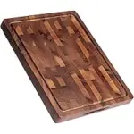 THETCHRY 17″ x 13″ End Grain Walnut Wood Cutting Board – $28.19 ($65.99 Original)