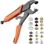 Tieoe Heavy Duty Snap Fastener Tool Kit (380-Pieces) – $19.79