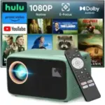 TMY 4K Projector with WiFi (1080p Native) – $80 at Amazon
