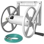Triangle Wall Mounted Garden Hose Reel (Holds 125-ft of 5/8-Inch Hose) – $49.53 ($78.99 Original)