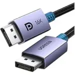 UGREEN 16K DisplayPort 2.1 Cable 6.6FT for $9.98