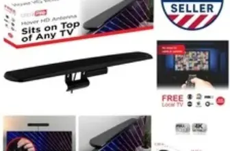 Ultimate Indoor TV Antenna with 360° Reception – $36.59 ($60.99 Original)