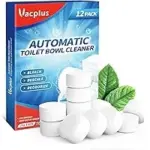 Vacplus 12-Pack Automatic Toilet Bowl Cleaner Tablets with Bleach for $3.82