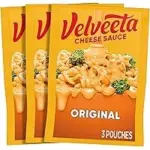 Velveeta Original Cheese Sauce Pouches, 3-Count (12 oz Total) – $2.30 at Amazon