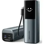 Vention 165W 20000mAh Powerhive Laptop Power Bank with Built-in USB-C Cables for $38.63