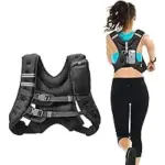 Vevor 20-lb Weighted Vest with Reflective Stripe – $23.90 ($49.99 Original)