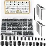 Vigrue 1105-Piece Metric & SAE Screw Assortment Kit for $21.69