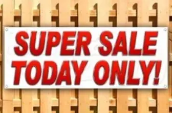 Vinyl Banner Flag Sign – New, 20% Off, Now $118.19