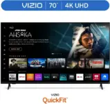 VIZIO 70″ 4K UHD LED Smart TV – $328 ($200 Off)