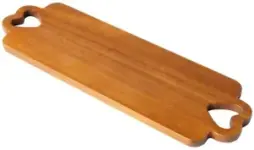 Way To Celebrate 17.71″ Rectangle Charcuterie Board with Hearts – $4.71