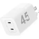 Wegear 45W GaN 2-Port USB-C PPS Wall Charger $9.99 (Prime Exclusive)