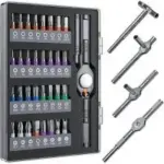Wesdut 32-in-1 T Handle Magnetic Ratchet Screwdriver Set – $13.19