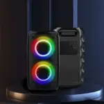 Large Wireless Boombox Stereo Speaker with Subwoofer – $55.49 ($110.97 Value)