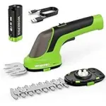 WorkPro 2-in-1 Cordless Hedge Trimmer & Grass Cutter Kit for $23.99