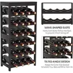 WRONWA 24-Bottle Freestanding Wine Rack for $22.39
