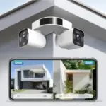 Xparkin Dual Lens Outdoor Security Cameras (2.5K/5MP) – $30
