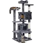 Yaheetech 54-Inch Multi-Level Cat Tree for $35.69