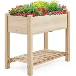 Yaheetech 34x18x30in Raised Garden Bed for $44.99