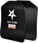 Yes4All 14lb 3D Weight Vest Plates (Pair, Black) – $36