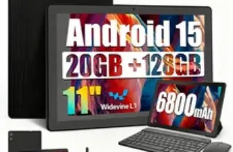 10.1-Inch Android Tablet with 128GB Storage for $64.99