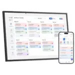 10.1 Inch Digital Touchscreen Calendar Wall Planner for $66