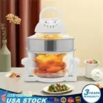 17L Glass Air Fryer with 360° View – Now $48.02