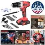 21V Cordless Drill with 2-Speed Control for $61.79