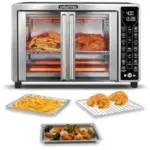 25 Quart French Door Air Fryer with FryForce Technology for $197.99