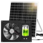25W Solar-Powered Vent Fan with Battery for $35.99
