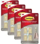 3M Command Small Metallic Hooks (16-Count) for $7.99