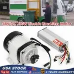 48V 750W Brushless Electric Motor and Controller for Scooters and E-Bikes – $102.47